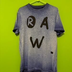 RAW Graphic Short-Sleeve T-Shirt - Blue